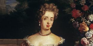 Portrait of Margravine Sibylla Augusta von Baden-Baden.