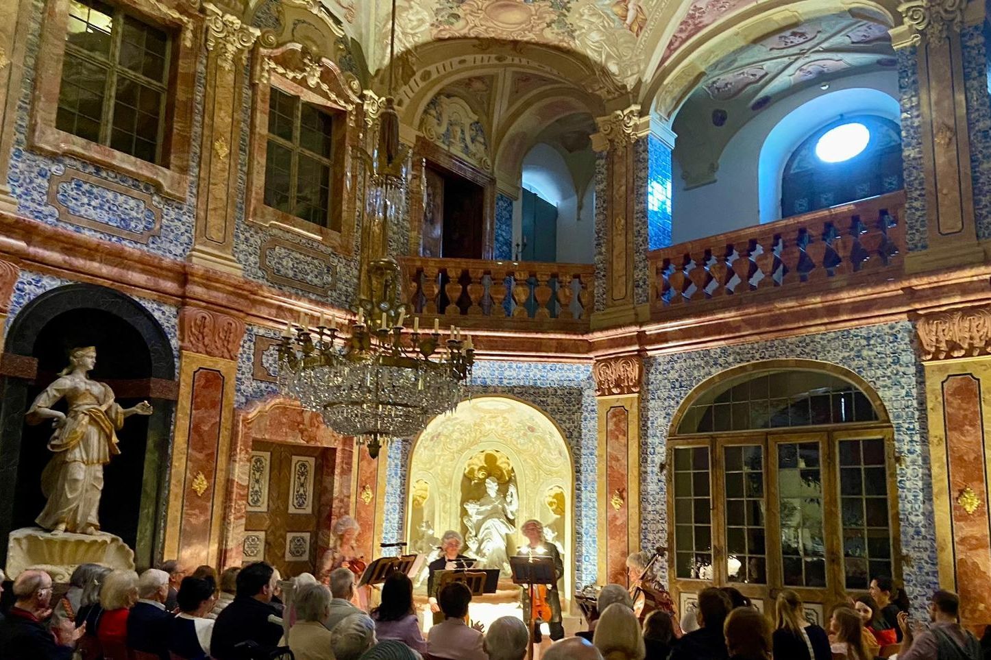 Schloss Favorite Rastatt, Konzert des Quantz-Collegiums