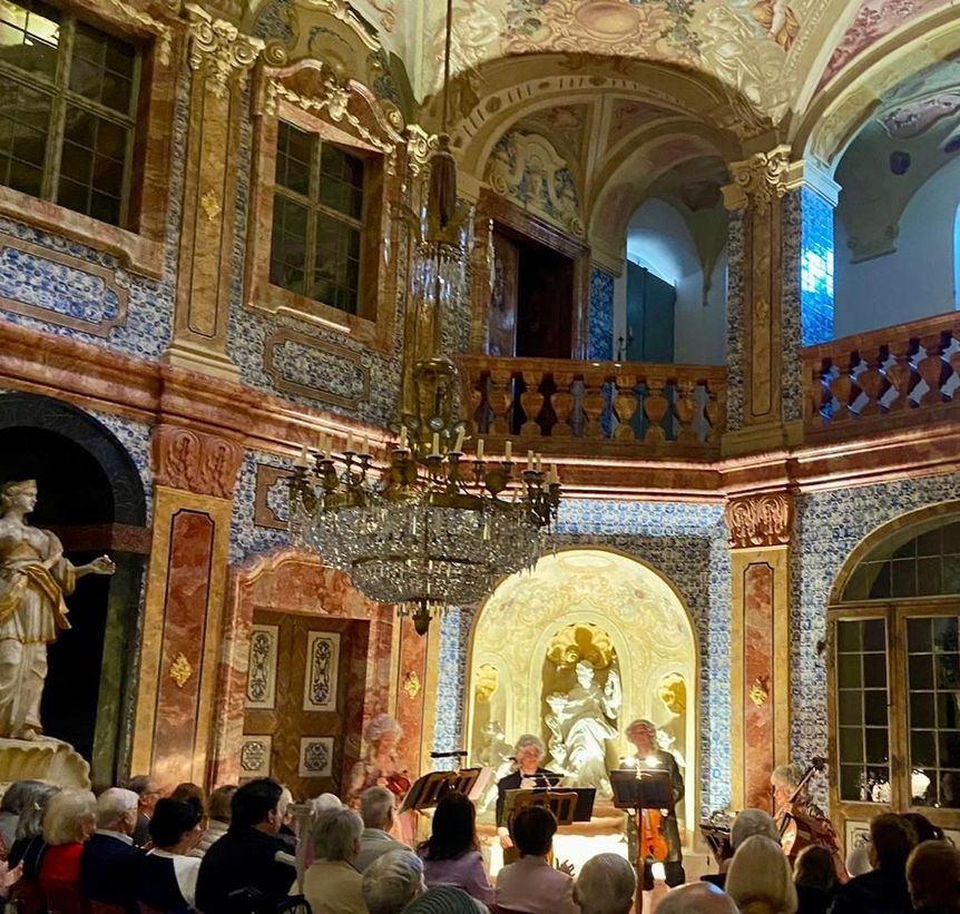 Schloss Favorite Rastatt, Konzert des Quantz-Collegiums