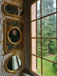 Foto: Staatliche Schlösser und Gärten Baden-Württemberg, Magda Ritter Schloss Favorite Rastatt, Detailansicht