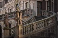 Foto: Staatliche Schlösser und Gärten Baden-Württemberg, Günther Bayerl Treppen Schloss Favorite Rastatt