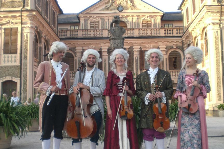 Schloss Favorite Rastatt, Musiker des Quantz-Collegiums