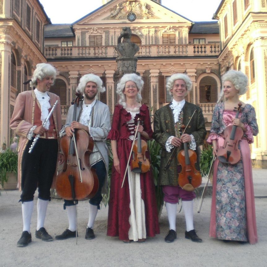 Schloss Favorite Rastatt, Musiker des Quantz-Collegiums