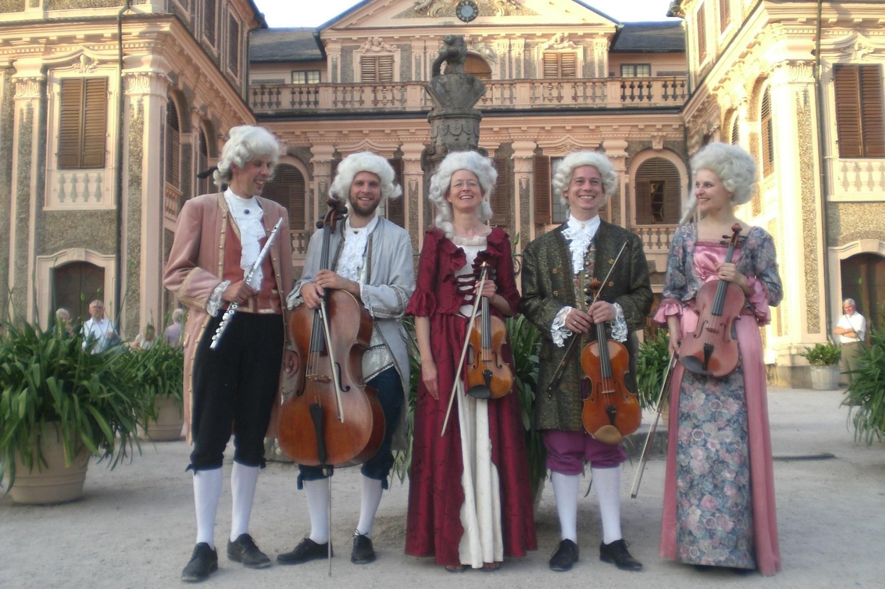 Schloss Favorite Rastatt, Musiker des Quantz-Collegiums