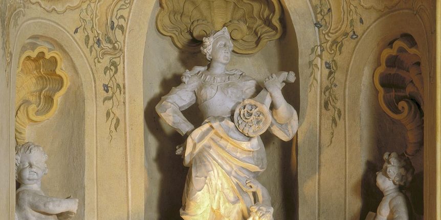 Sculpture in the garden hall at Rastatt Favorite