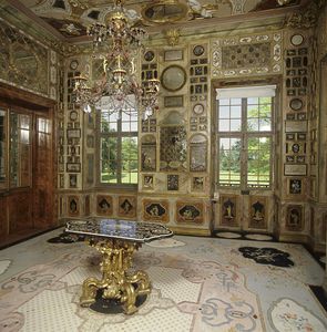 Schloss Favorite Rastatt, Innere des Florentiner Kabinett