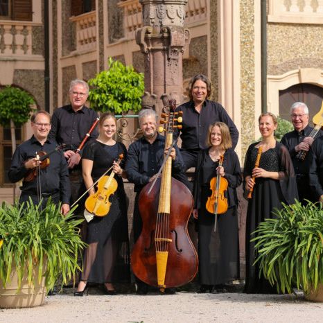 Schloss Favorite Rastatt, Event, Musiker des Karlsruher Barockensembles