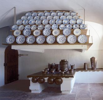 Open kitchen, Rastatt Favorite Palace