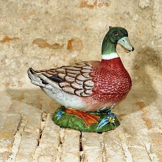 Ceramic duck, Rastatt Favorite Palace