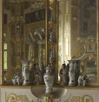 Galerie des Glaces du château de la Favorite de Rastatt 