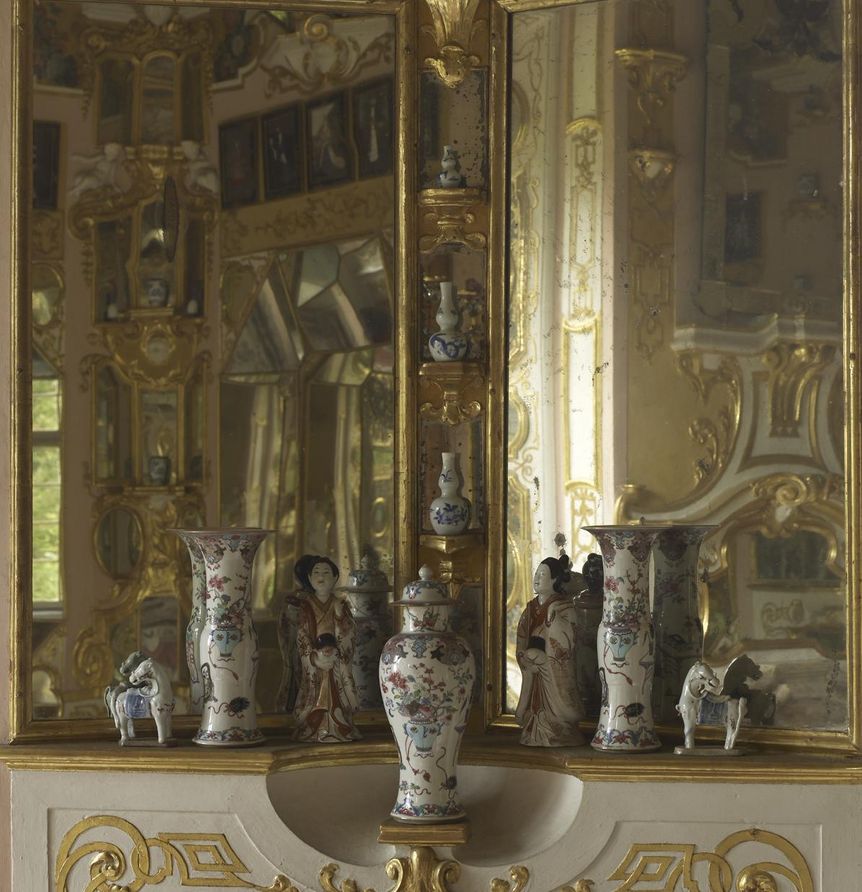Spiegelkabinett von Schloss Favorite Rastatt