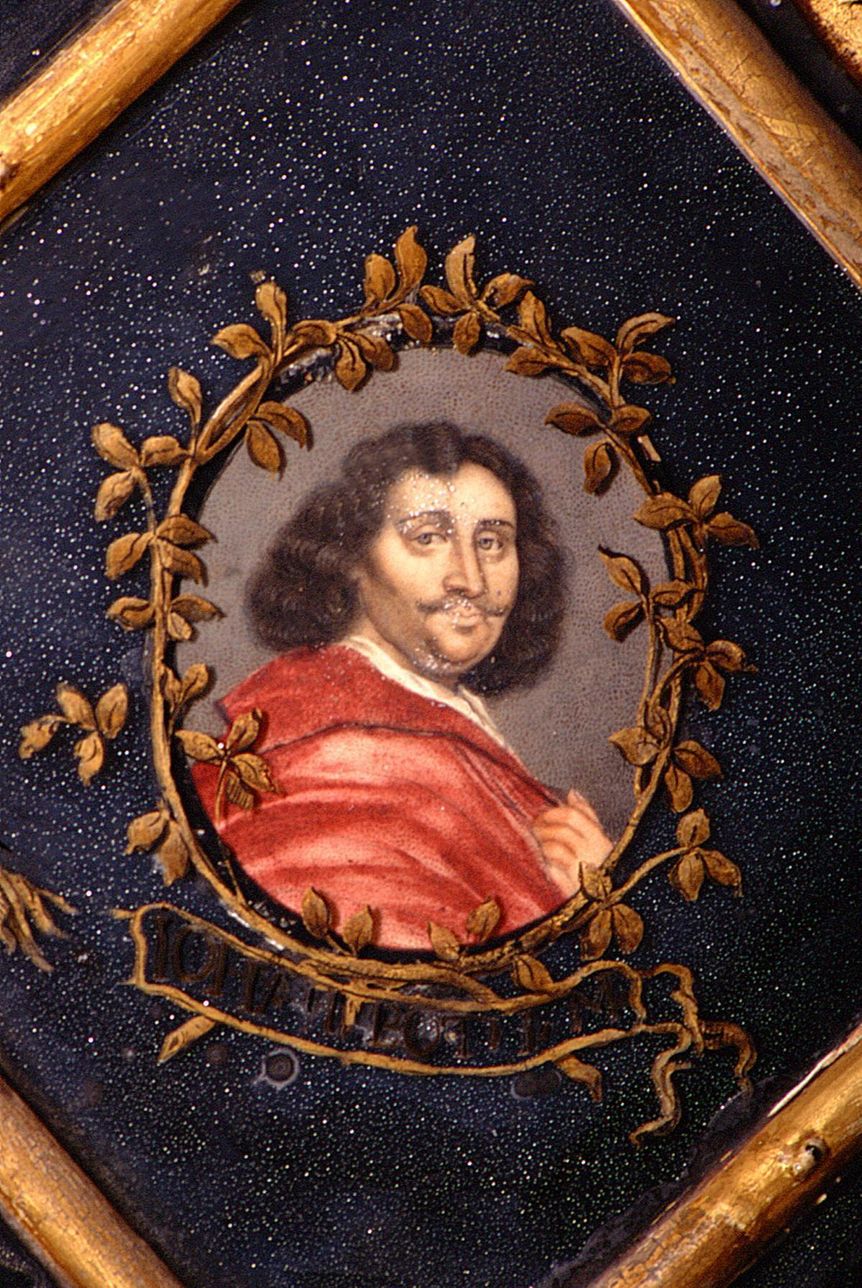 Miniature portrait of Matthäus Merian, Favorite Palace