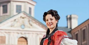 Tour guide, Rastatt Favorite Palace.