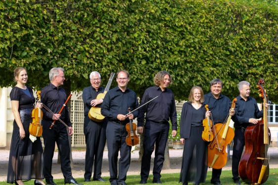 Schloss Favorite Rastatt, Event, Musiker des Karlsruher Barockensembles