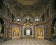 Foto: Staatliche Schlösser und Gärten Baden-Württemberg, Arnim Weischer Sala terrena in Schloss Favorite Rastatt