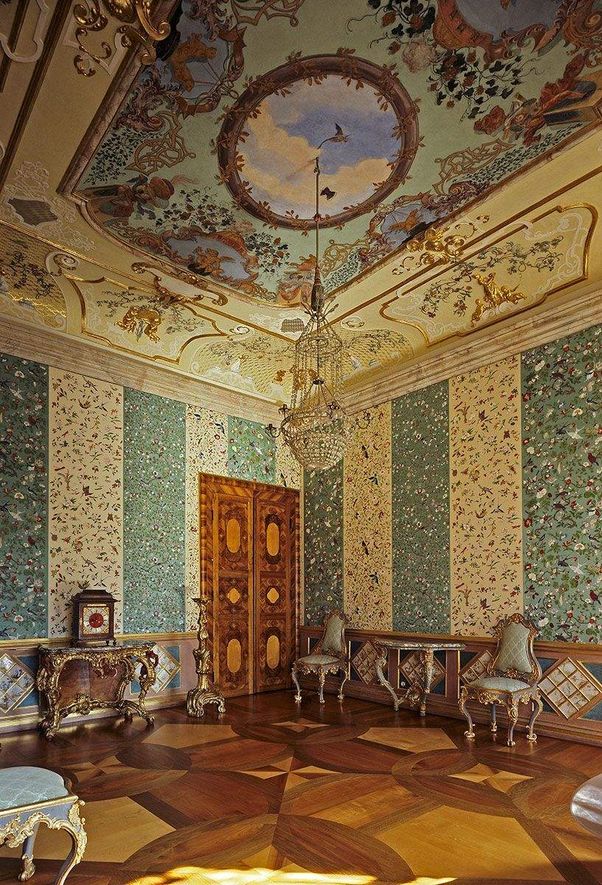 Château de la Favorite de Rastatt, Appartement du prince héritier