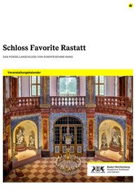 Titelbild des Jahresprogramms für Schloss Favorite Rastatt